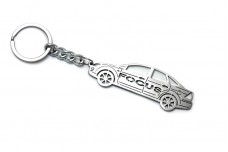 Keychain Ford Focus II 4D 2004-2011 - (type STEEL)